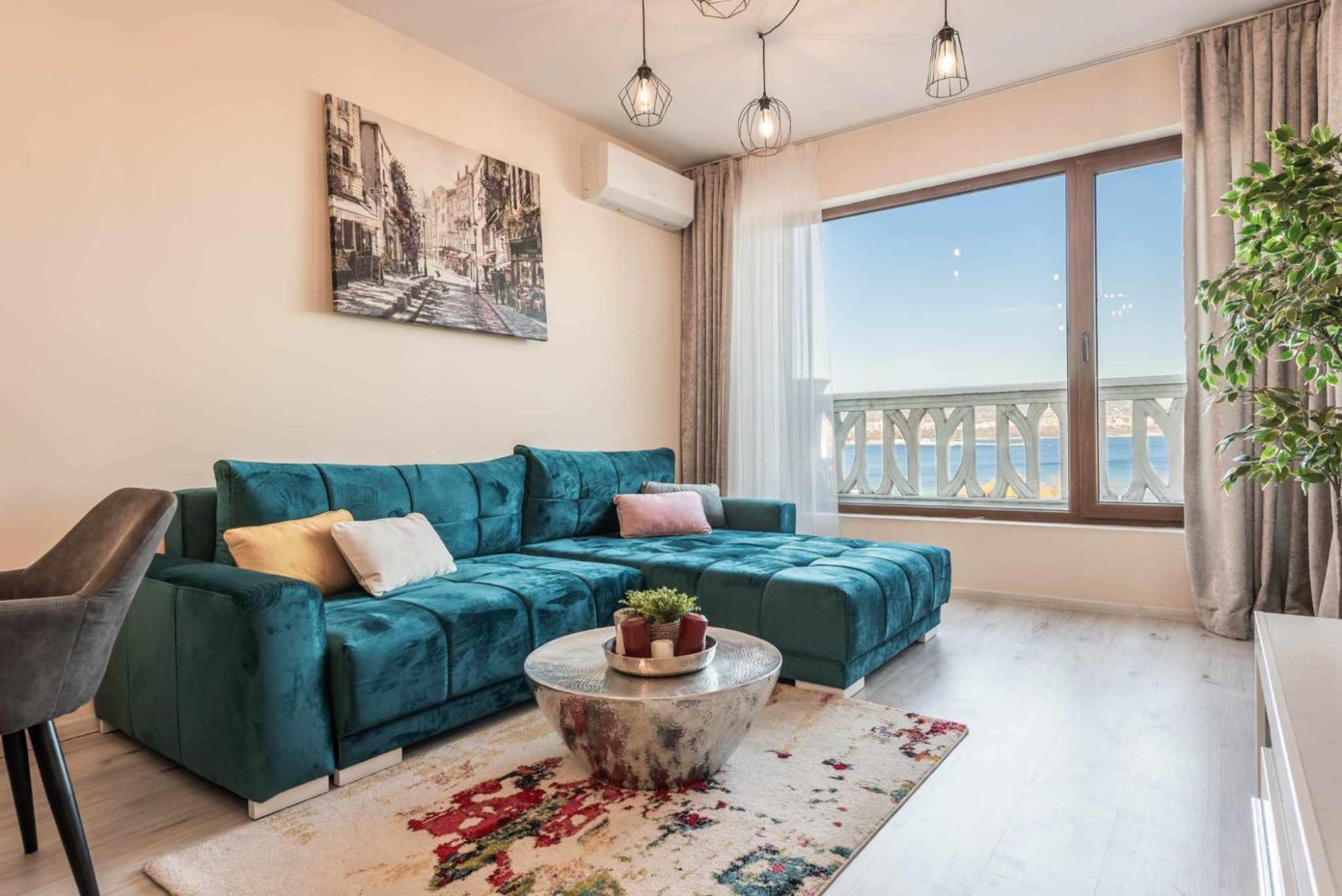 Azur Del Mar Seaview Apartment Varna Exteriör bild